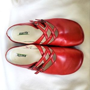 KALSO EARTH Kharma Clog Lether Shoes